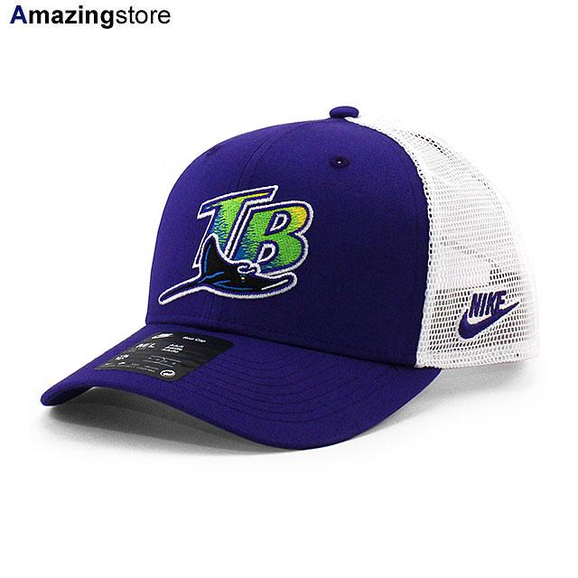 タンパベイ・レイズ×NIKE メッシュキャップ L/XLサイズ 9FIFTY ナイキ メッシュキャップ タンパベイ レイズ MLB RISE