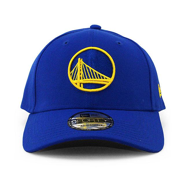 ニューエラ キャップ 9FORTY ゴールデンステイト ウォリアーズ NBA THE LEAGUE ADJUSTABLE CAP BLUE NEW ERA GOLDEN STATE WARRIORS｜amazingstore｜02