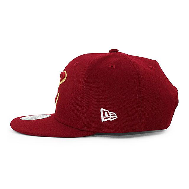 9FIFTY ニューエラ キャップ スナップバック クリーブランド