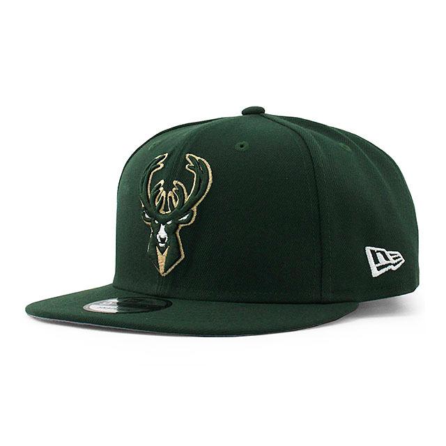 9FIFTY ニューエラ キャップ ミルウォーキー バックス NBA TEAM BASIC