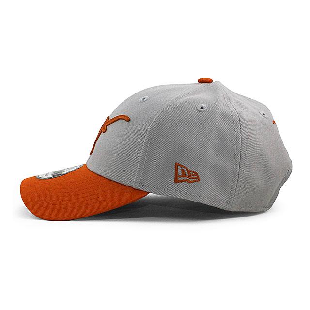 ニューエラ キャップ 9FORTY テキサス ロングホーンズ NCAA THE LEAGUE ADJUSTABLE CAP GREY NEW ERA TEXAS LONGHORNS｜amazingstore｜05