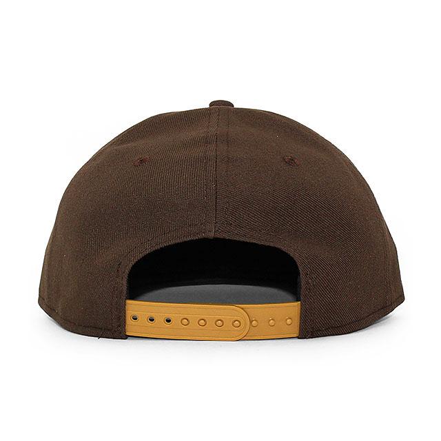 9FIFTY ニューエラ シカゴ カブス MLB TEAM-BASIC SNAPBACK CAP BROWN