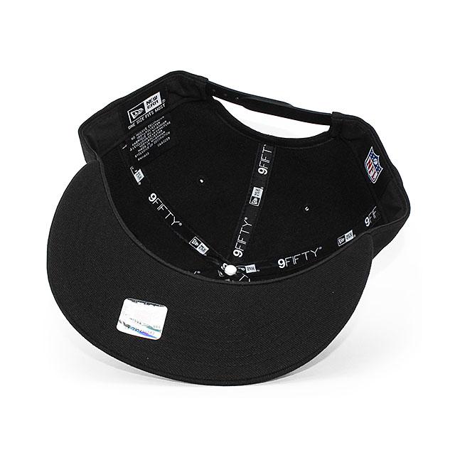 ニューエラ キャップ 9FIFTY スナップバック デトロイト ライオンズ NFL TEAM BASIC SNAPBACK CAP BLACK WHITE NEW ERA DETROIT LIONS｜amazingstore｜04