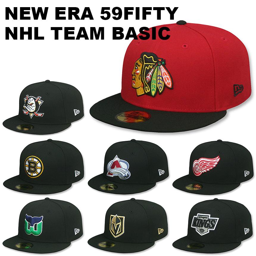 59FIFTY ニューエラ キャップ NHL TEAM BASIC FITTED CAP NEW ERA