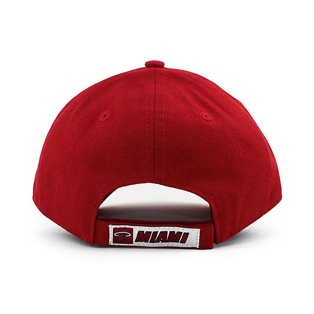 ニューエラ キャップ 9FORTY マイアミ ヒート NBA THE LEAGUE ADJUSTABLE CAP RED NEW ERA MIAMI HEAT｜amazingstore｜03