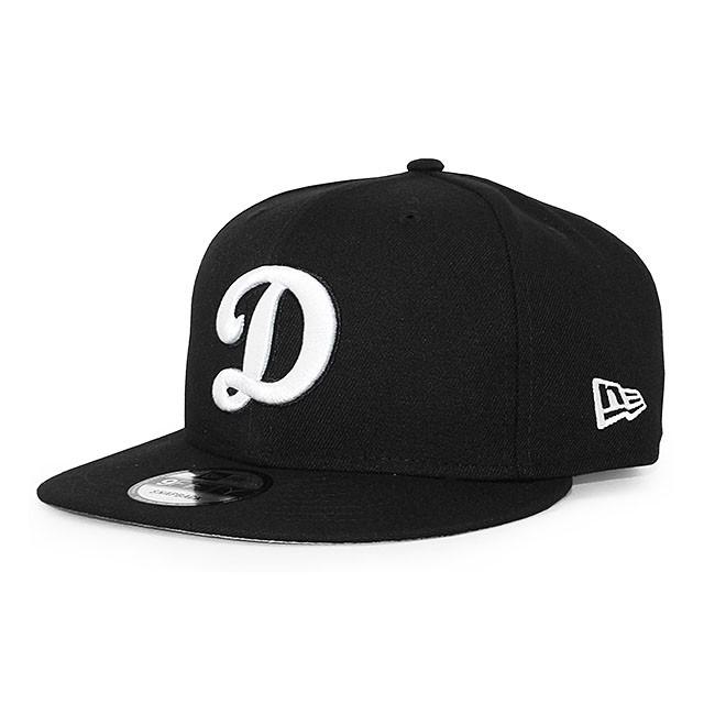 ニューエラ キャップ 9FIFTY スナップバック ロサンゼルス ドジャース MLB D LOGO TEAM BASIC SNAPBACK CAP BLACK WHITE NEW ERA LOS ANGELES DODGERS｜amazingstore｜02