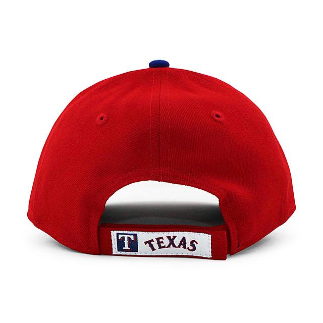 ニューエラ キャップ 9FORTY テキサス レンジャーズ MLB THE LEAGUE ALTERNATE-3 ADJUSTABLE CAP RED BLUE NEW ERA TEXAS RANGERS｜amazingstore｜03