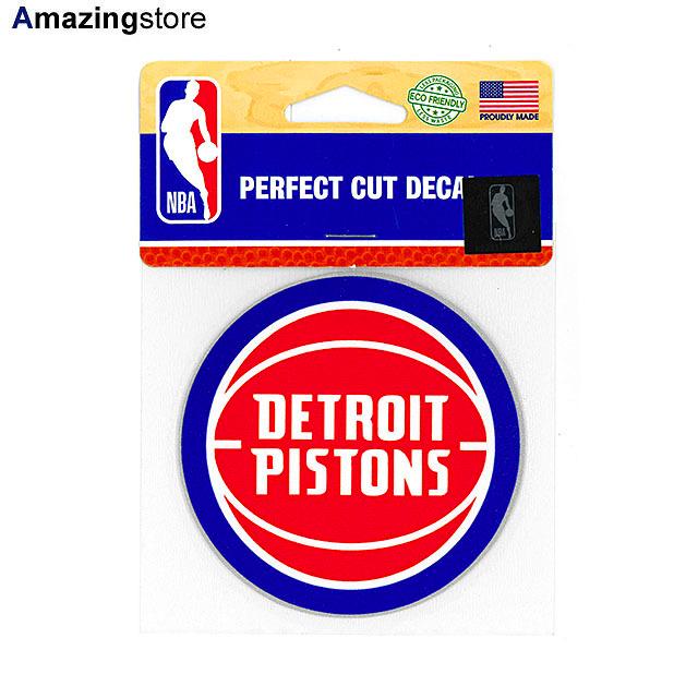 ウィンクラフト デトロイト ピストンズ ステッカー  DETROIT PISTONS NBA PERFECT CUT DECAL  WINCRAFT｜amazingstore