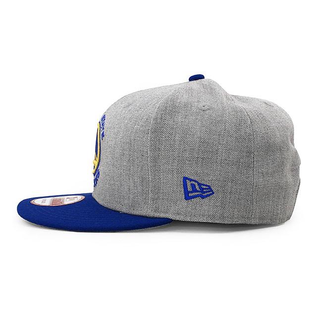 ニューエラ キャップ 9FIFTY スナップバック ゴールデンステイト ウォリアーズ NBA 2T TEAM BASIC SNAPBACK CAP HEATHER GREY NEW ERA GOLDEN STATE WARRIORS｜amazingstore｜05