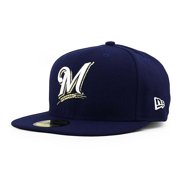 59FIFTY ニューエラ キャップ ミルウォーキー ブルワーズ MLB ON-FIELD