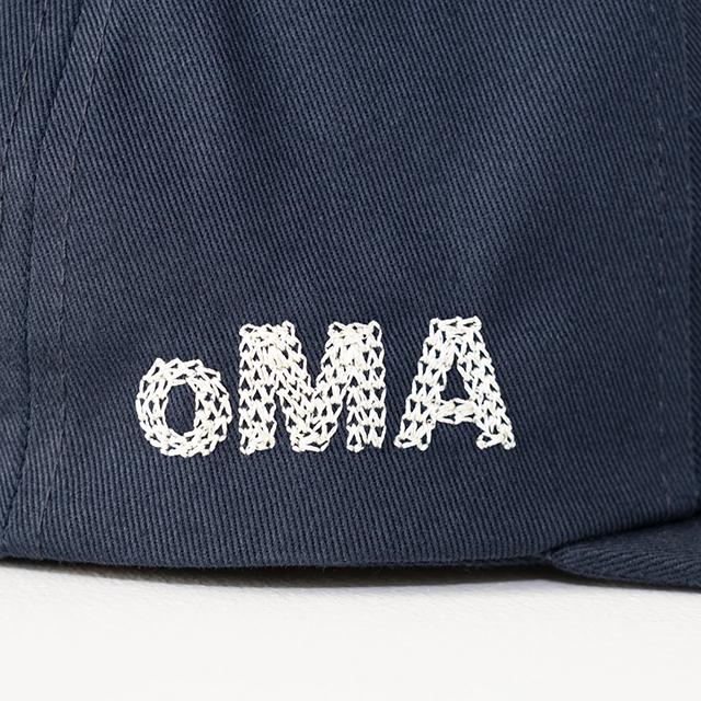海外取寄 oMA STUDIOS スナップバックキャップ NY CHAIN STITCH