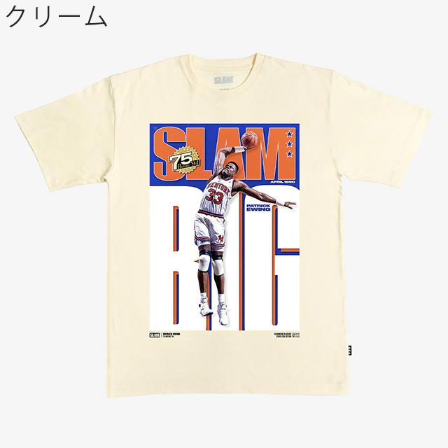パトリック ユーイングモデル スラム ニューヨーク ニックス Tシャツ
