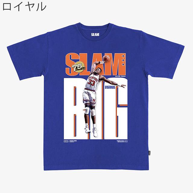 パトリック ユーイングモデル スラム ニューヨーク ニックス Tシャツ