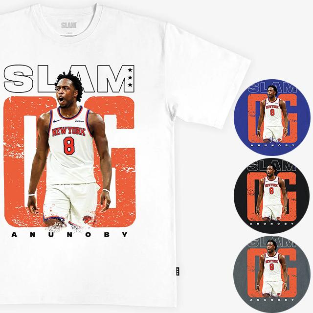 OG アヌノビーモデル スラム ニューヨーク ニックス Tシャツ 海外取寄