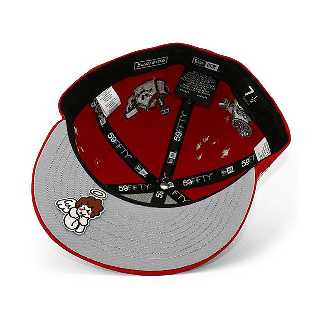 SUPREME ニューエラ キャップ 59FIFTY CHARACTERS S LOGO FITTED CAP RED シュプリーム NEW ERA