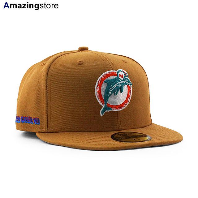 59FIFTY ニューエラ キャップ マイアミ ドルフィンズ NFL SUPER BOWL 