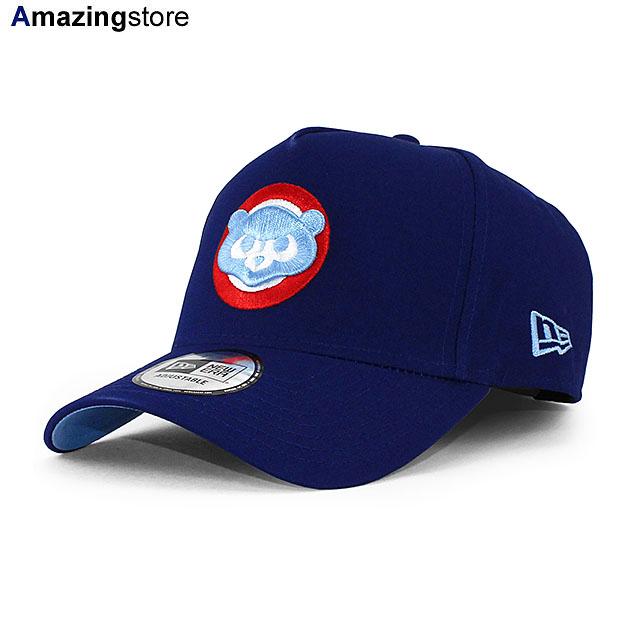 EU AU限定 ニューエラ キャップ 9FORTY シカゴ カブス MLB EFRAME SNAPBACK CAP BLUE NEW ERA