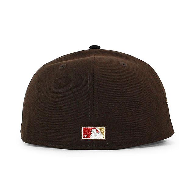 ニューエラ キャップ 59FIFTY アトランタ ブレーブス MLB 30TH ANNIVERSARY RED BOTTOM FITTED CAP BROWN NEW ERA ATLANTA BRAVES｜amazingstore｜03