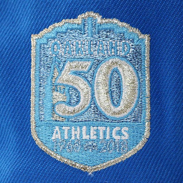 59FIFTY ニューエラ キャップ オークランド アスレチックス MLB 50TH