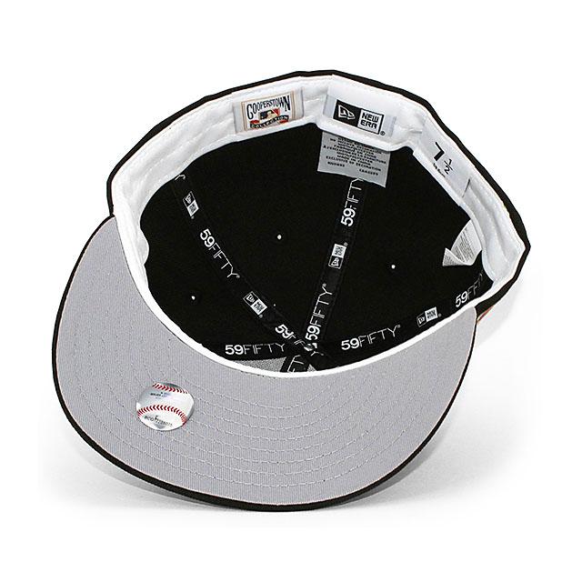 ニューエラ キャップ 59FIFTY ニューヨーク メッツ MLB JERSEY 50TH ANNIVERSARY GREY BOTTOM  FITTED CAP BLACK NEW ERA NEW YORK METS