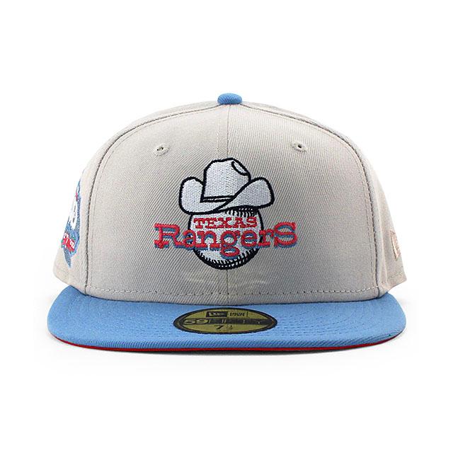 ニューエラ キャップ 59FIFTY テキサス レンジャーズ MLB 40TH