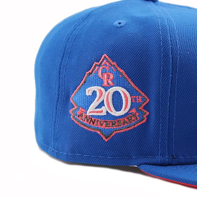 59FIFTY ニューエラ キャップ コロラド ロッキーズ MLB 20TH