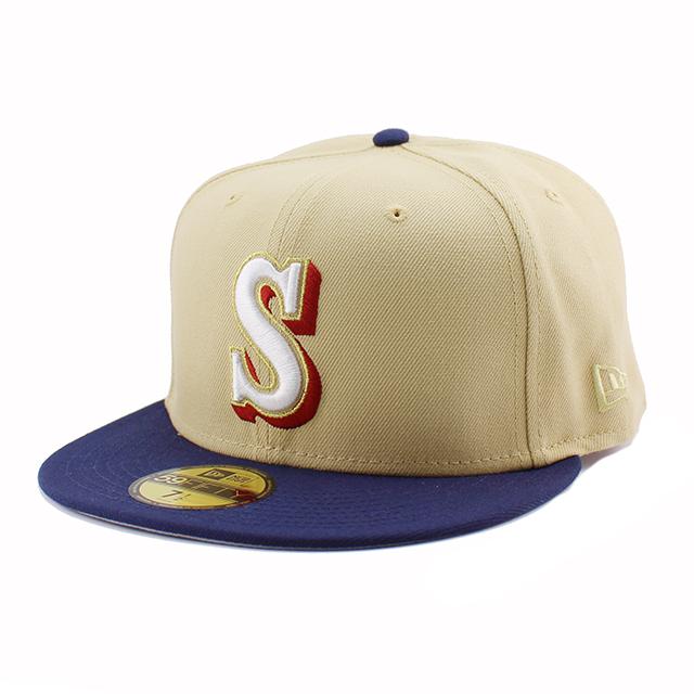 59FIFTY ニューエラ キャップ シアトル マリナーズ MLB 25TH