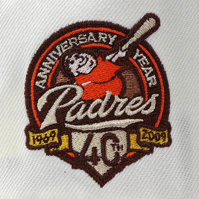 Newera サンディエゴパドレス 40th Anniversary キャップ ニューエラ キャップ 59FIFTY サンディエゴ パドレス MLB 40TH