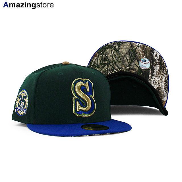 NEW ERA シアトル マリナーズ 59FIFTY 7 1/2 リアルツリー 59FIFTY ニューエラ キャップ シアトル マリナーズ MLB 35TH