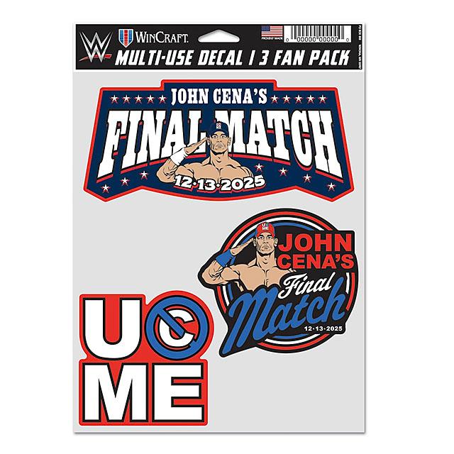 ジョン シナモデル 海外取寄 WWE ウィンクラフト ステッカー MULTI-USE