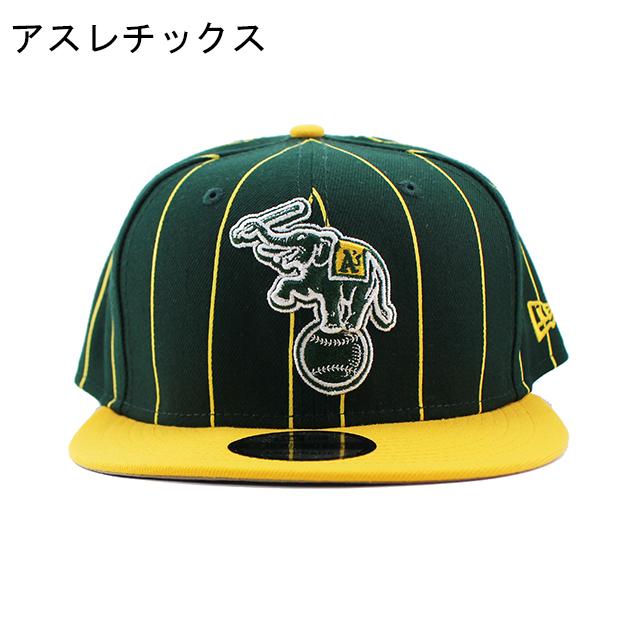 9FIFTY ニューエラ キャップ MLB VINTAGE STRIPE SNAPBACK CAP