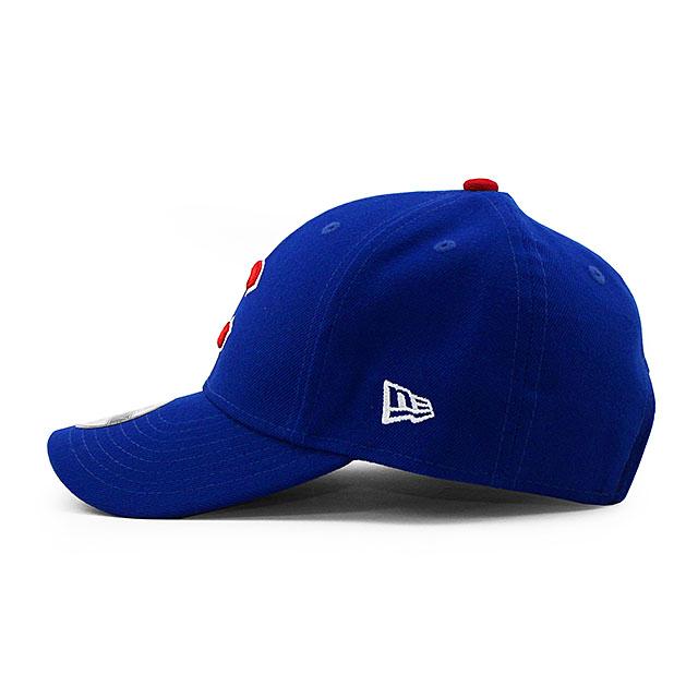 子供用 ニューエラ キャップ 9FORTY シカゴ カブス YOUTH MLB THE LEAGUE ADJUSTABLE CAP ROYAL BLUE NEW ERA CHICAGO CUBS｜amazingstore｜05