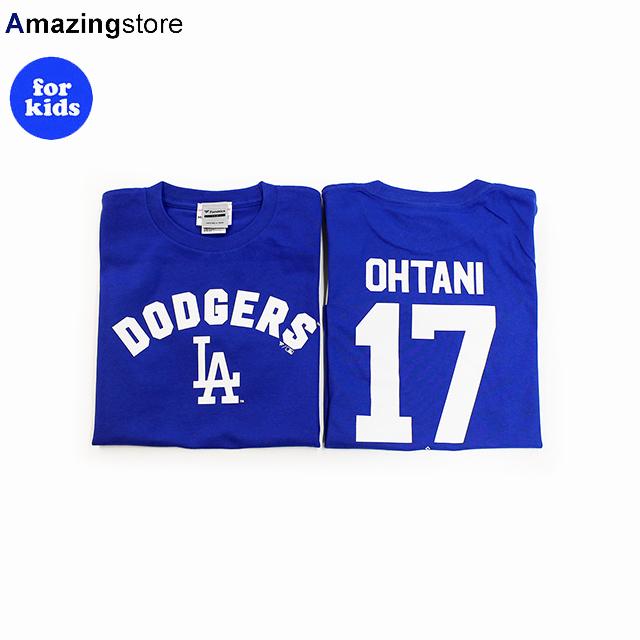 大谷翔平モデル ファナティクス 子供用 Tシャツ ロサンゼルス