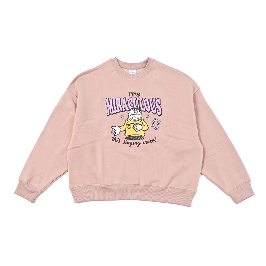 sanrio（サンリオ） ドラえもん レディース 裏起毛トレーナー クルー