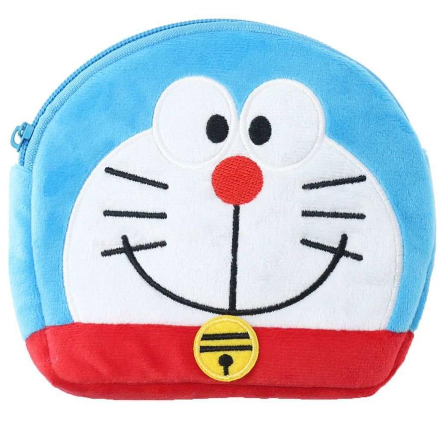 丸眞 ドラえもんフェイスポケットポーチ 小物入れ ショルダー