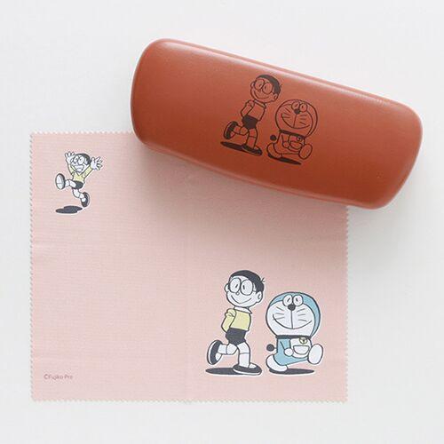 ドラえもんグッズ メガネケース 眼鏡入れ クロスセット GLASSES CASE