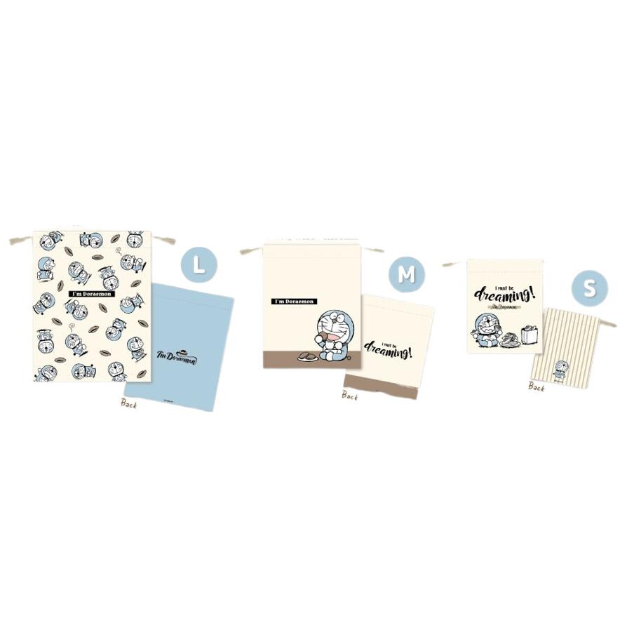 sanrio ドラえもん3連巾着 ドラえもん どら焼き I'mDoraemon
