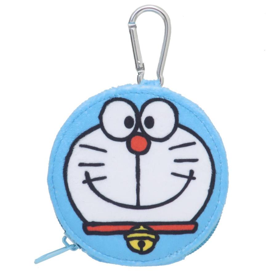 ドラえもん カラビナ付き丸型ポーチ I'mDoraemon 小物入れ