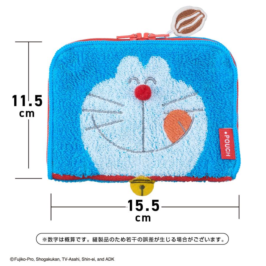 ドラえもん タオルのふりしてコソっとポーチ どっとポーチ ショート