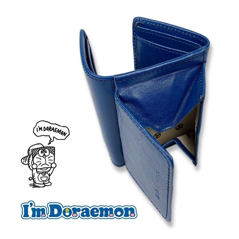 ドラえもん 三つ折り財布 メンズ レディース 男の子 女の子 本革 藤子