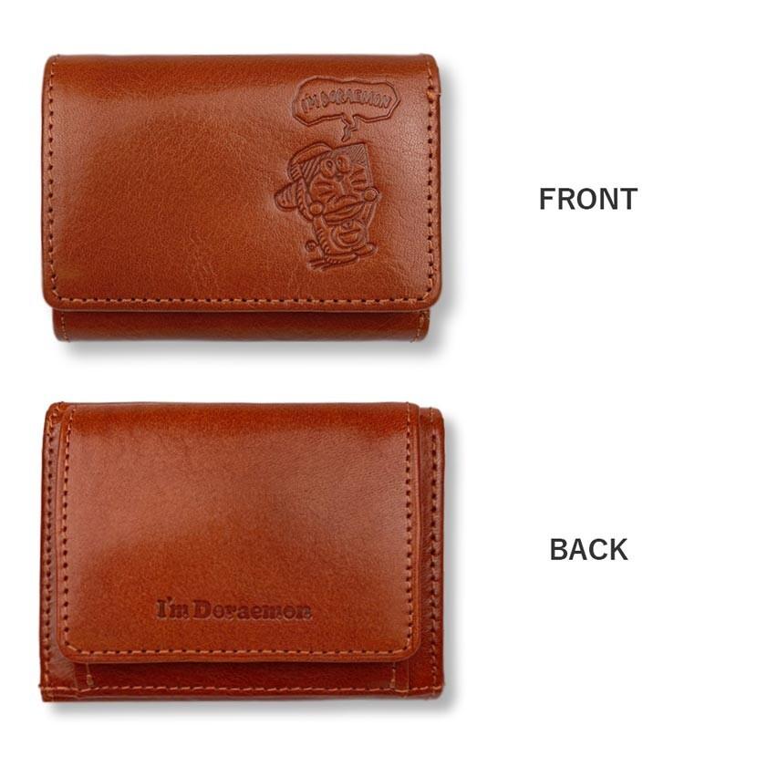 ドラえもん 三つ折り財布 メンズ レディース 男の子 女の子 本革 藤子
