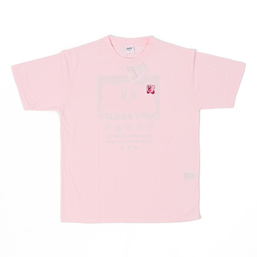星のカービィ Tシャツ ティーシャツ 半袖 メンズ 男性 吸水速乾 QUICK