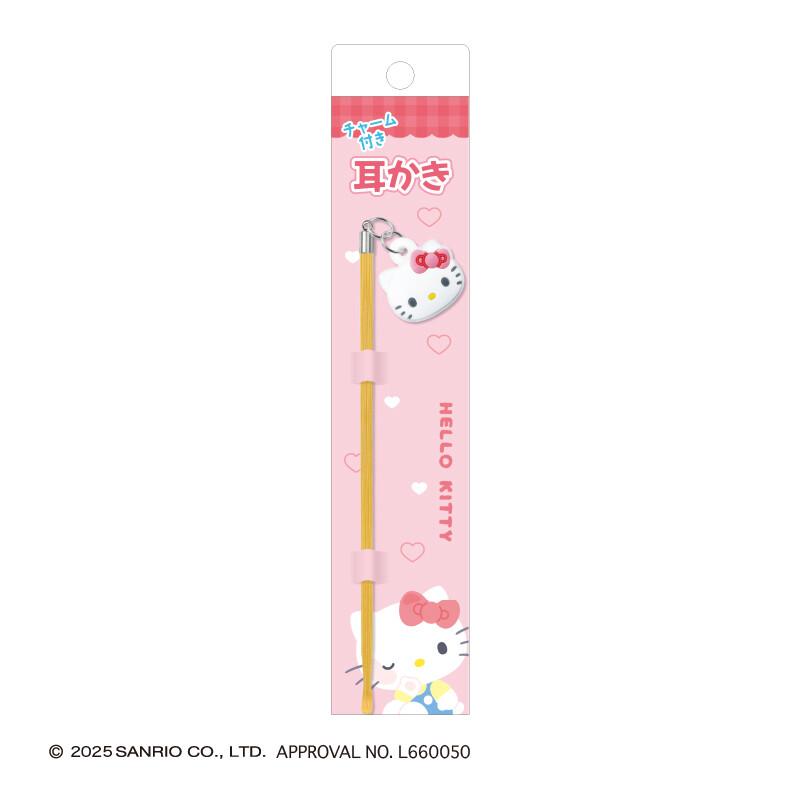 耳かき ハローキティー チャーム付き耳かき sanrio Hello Kitty