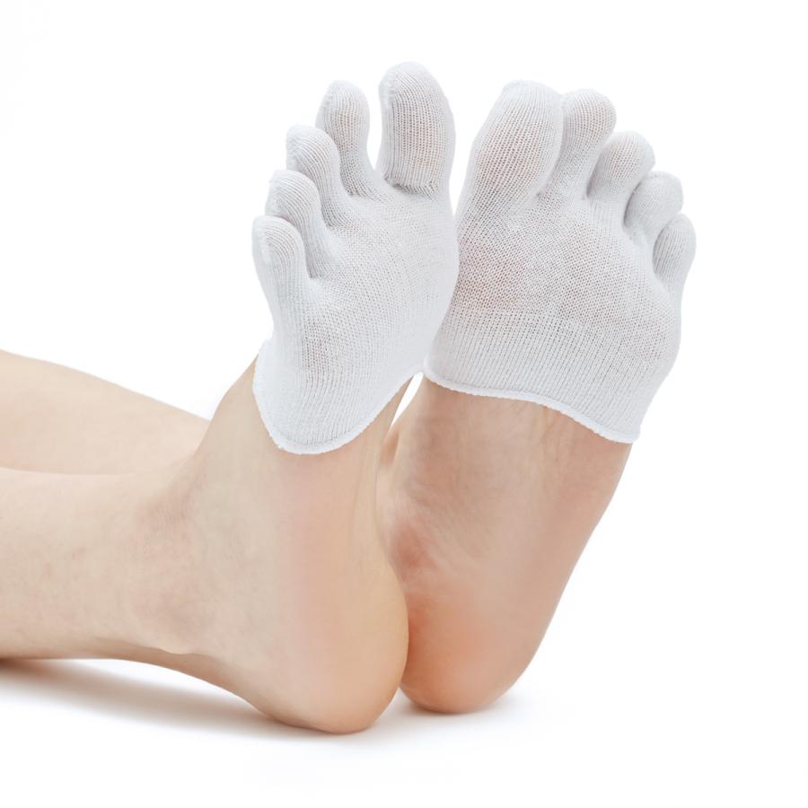靴下 つま先だけ ソックス レディース 5本指 足指ハーフソックス