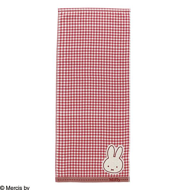 ミッフィー フェイスタオル ロングタオル ブライトスプリング miffy ガーゼ パイルジャガード 抗菌防臭加工 キャラクター グッズ