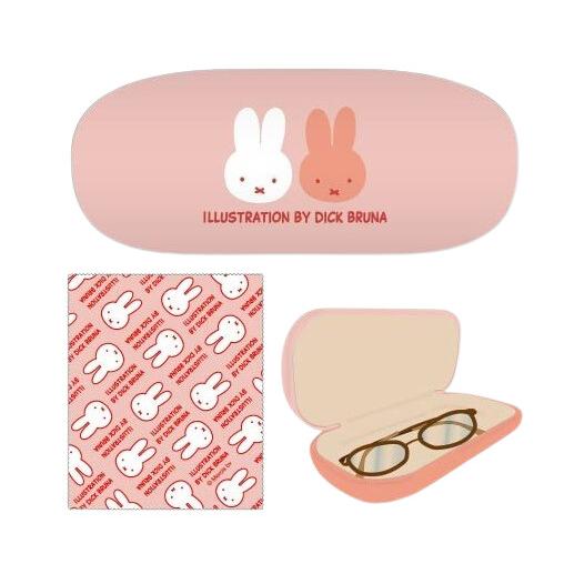 マリモクラフト ミッフィー メガネケース 眼鏡入れ miffy 眼鏡拭き