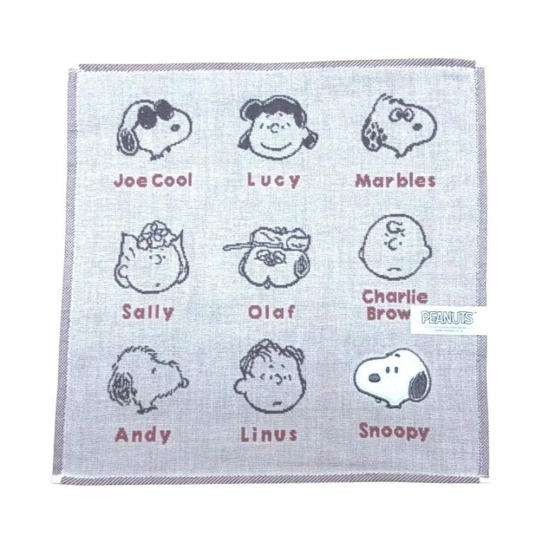 PEANUTS スヌーピー 3重ガーゼミニタオル ハンカチ SNOOPY PEANUTS
