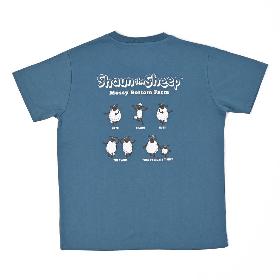 【廃番・希少】DONIC/ドニック★ひつじのショーンＴシャツ★ブルー★Ｓサイズ 廃番・希少】DONIC/ドニック☆ひつじのショーンTシャツ☆ブルー☆S