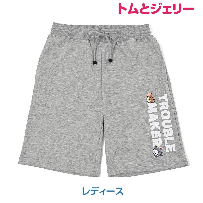 トムとジェリー ハーフパンツ レディース 短パン ルームパンツ