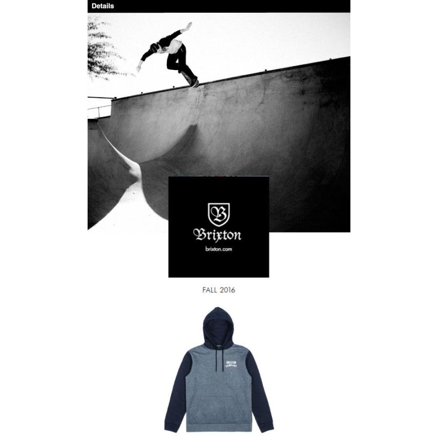 ブリクストン パーカ ウッドバーン チャコールヘザー ブラック Bi 1609 144 Ambitious 通販 Yahoo ショッピング